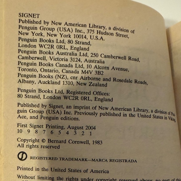 Sharpe's Sword Mass Market Paperback - Picture 5 of 5